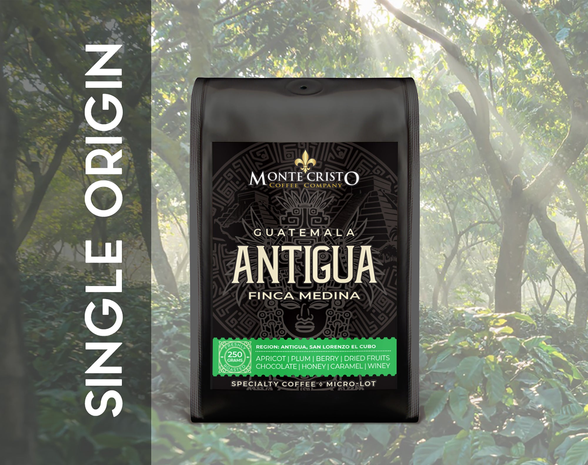 ГВАТЕМАЛА Финка Медина | Black Honey