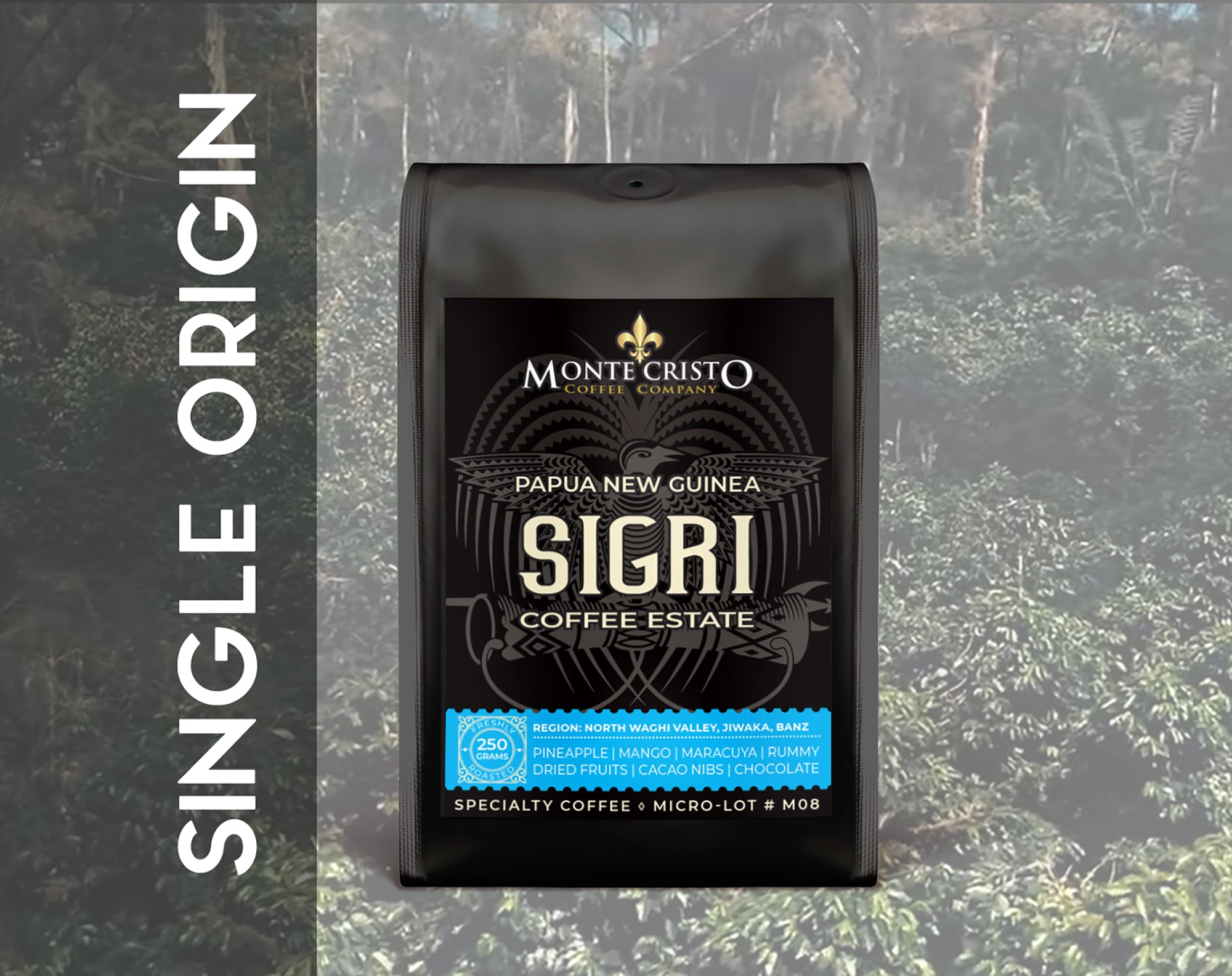 ПАПУА НОВА ГВИНЕЯ Сигри Естейт | Натурална партида