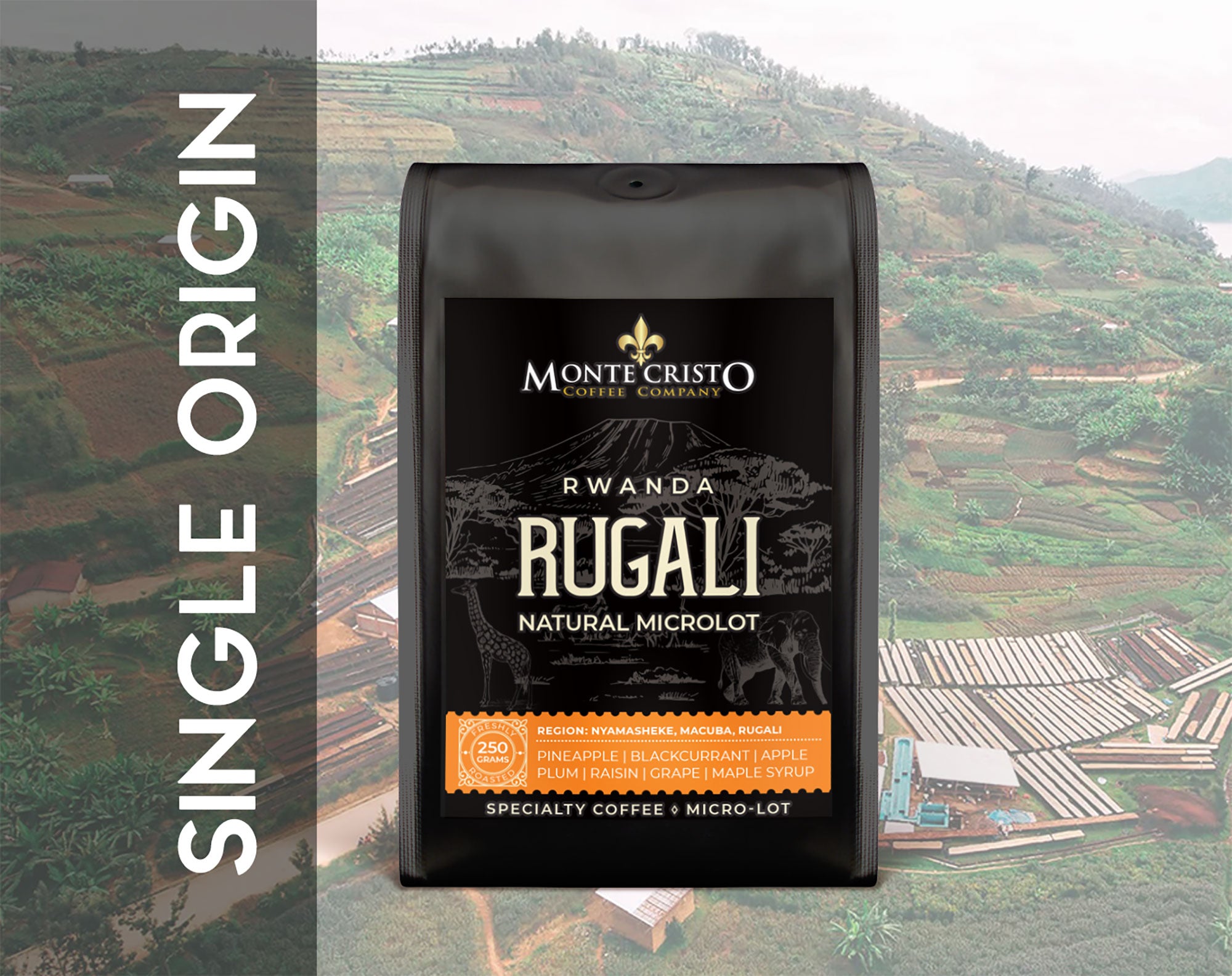 РУАНДА Ругали | Натурална партида